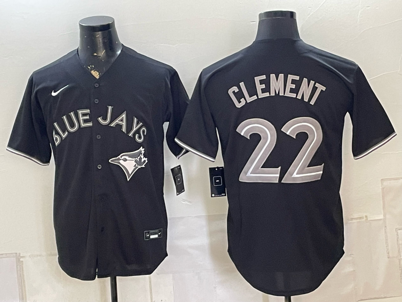 Men 2026 Toronto Blue Jays #22 Clement black Nike MLB Jersey 0831001